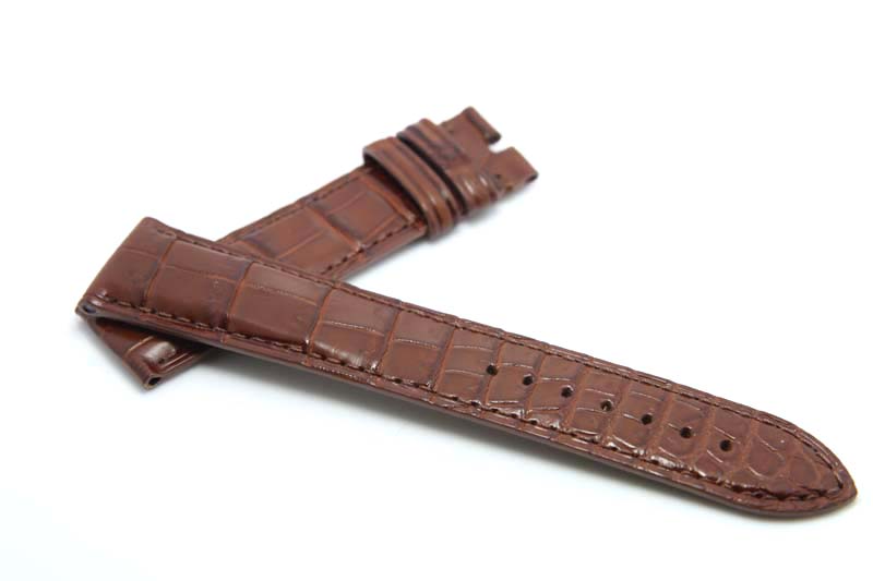 Best quality Brown alligator leather -Louisiana Crocodile